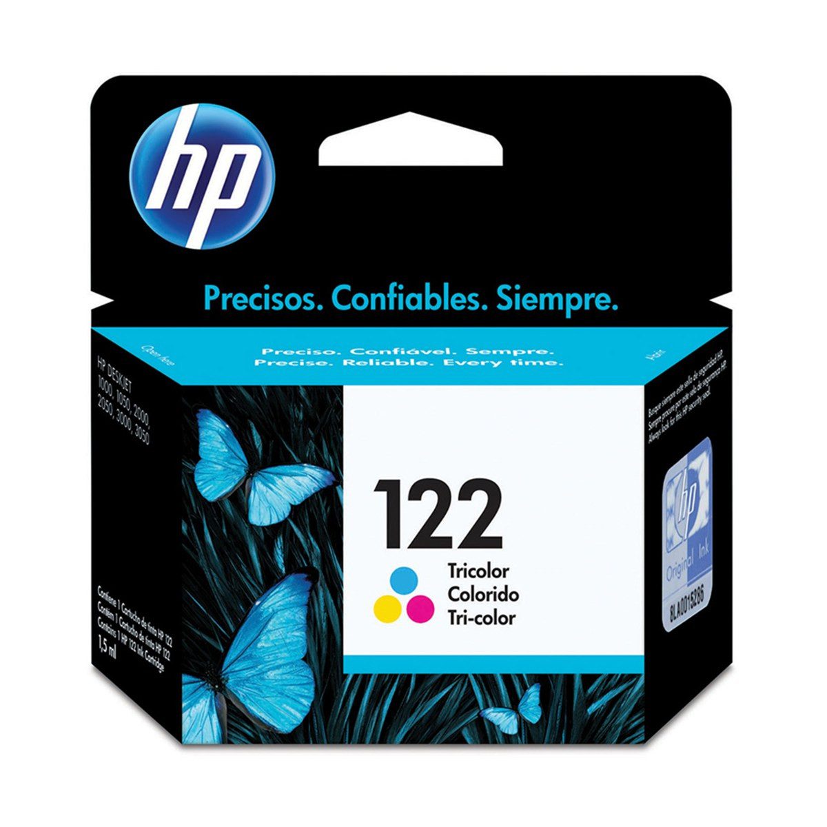 1606_ampliada.jpg Cartucho de Tinta HP 122 CH562HB Colorido | Original 2ml - Imagem 1