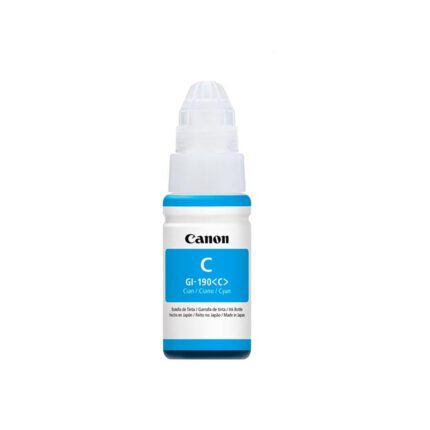 Tinta Canon GI-190C Ciano | Tanque de Tinta Pixma Maxx G1100 G2100 G3100 G3102 G4100 | Original 70ml