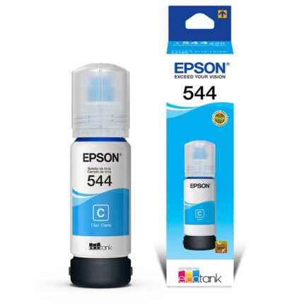 Tinta Epson T544220 T544 Ciano | L3150 L3110 L5190 L3250 L3210 5190 3150 3110 | Original 65ml